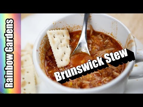 Brunswick Stew Recipe, Using Fresh Corn, Smoked Pork, Bell Peppers, and More!