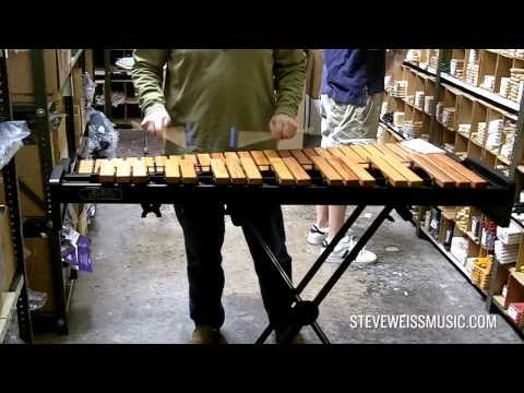 First test of the Adams AXLD35 Academy Light Rosewood Xylophone