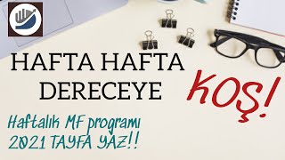 2021 TAYFA MF'ciler İÇİN HAFTALIK YAZ PROGRAMI! (4 - 7 HAZİRAN) #HAFTA