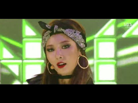 4MINUTE  CRAZY 미쳐 HYUNA cut 150308 1080P