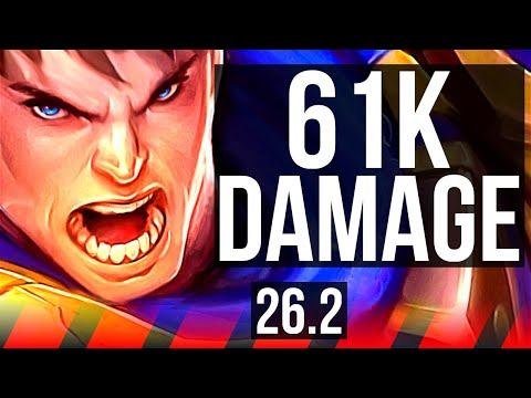 GAREN vs DR. MUNDO (TOP) | 61K damage | EUW Diamond | 26.2