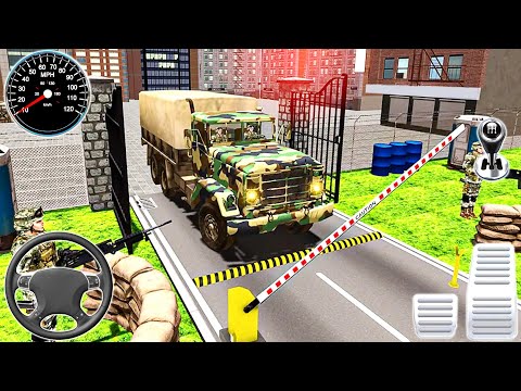 Army Truck Driver Simulator  / Soldier Duty Transporter Driving  - Android Gameplay #3
