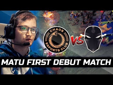 MATUMBAMAN FIRST MATCH DEBUT with New Team CHAOS vs The Final Tribe - The International 2019 Dota 2