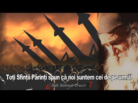 Toti Sfintii Parinti spun ca noi suntem cei de pe urma!