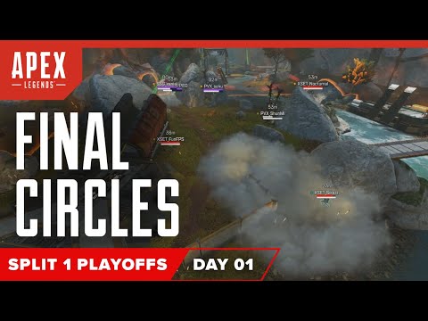 Final Circles Day 1 GROUPS | ALGS Year 3 Split 1 Playoffs ft. TSM, XSET, JLE | Apex Legends
