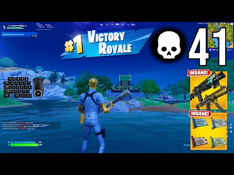 41 Elimination Solo Vs Squads "Build" Gameplay Wins🏆(Fortnite Chapter 5 Season 2)