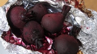 How to roast beets