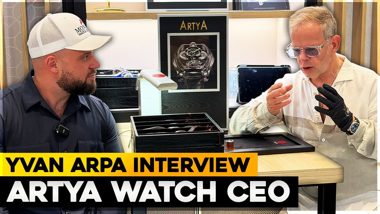 CEO of ArtyA Watch - YVAN ARPA | Interview at Dubai Watch Week  🎤