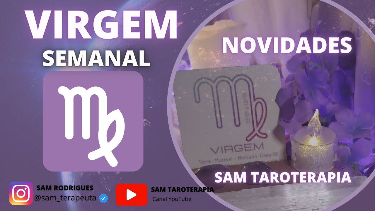 Virgem ♍💜 Semanal ✨ Novidades, o passado fica para trás 🌟Tesouro 🪙#tarot #virgo #virgem