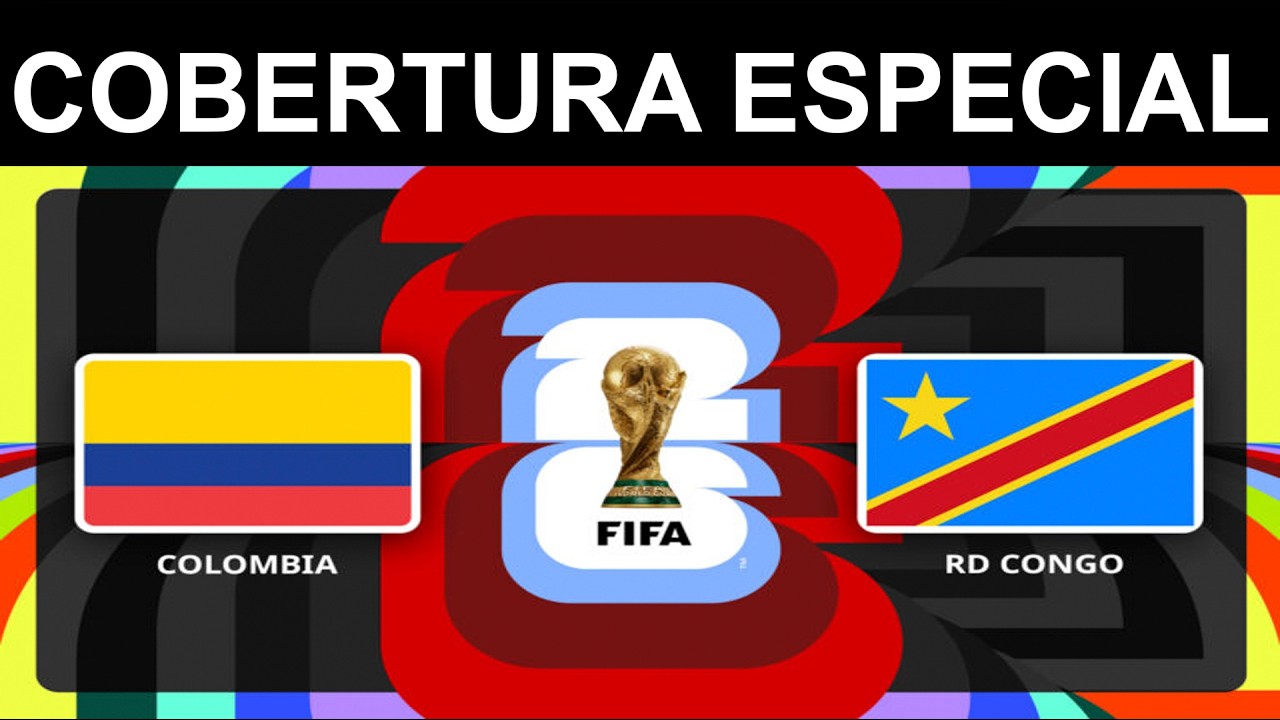 MUNDIAL DE FUTBOL 2026 COLOMBIA VS RD CONGO