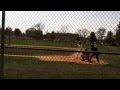Elliot Mast Triple Altoona High School Vs Penns Valley Fall Ball 2013
