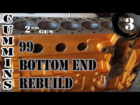 Cummins 2nd gen 24v Bottom end rebuild