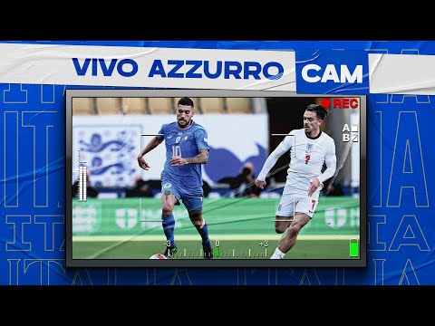Inghilterra-Italia 0-0: il match visto dalla Vivo Azzurro Cam