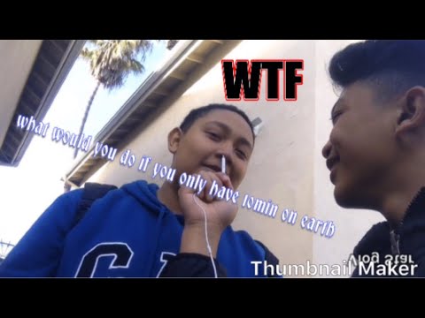 what would you do "if you only have 10min on earth😬