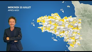 Illustration de l'actualité La météo de votre mercredi 23 juillet 2025