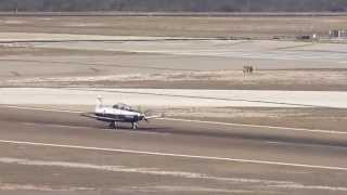 preview picture of video 'T-6 aircraft takeoff at Laughlin Air Force Base'