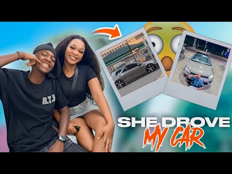 TEACHING MY GIRLFRIEND HOW TO DRIVE 🥺❤️(you won’t believe what happened) 