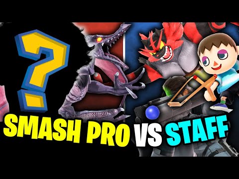 PANDA SMASH PRO VS STAFF: Who Will Win?