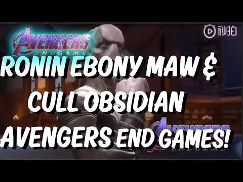 Ronin, Ebony Maw & Cull Obsidian | Avengers: Endgame - Marvel Contest of Champions Next Week!