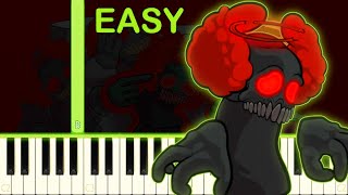 Expurgation (from Friday Night Funkin&#39; Tricky Mod) - EASY Piano Tutorial