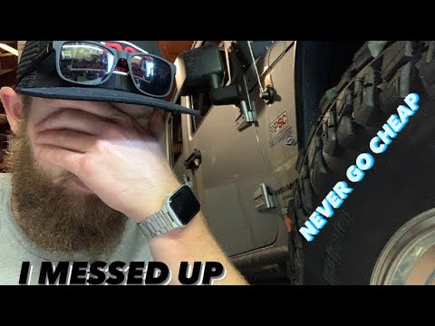CHEAP ROCK SLIDERS Ruined My JEEP WRANGLER