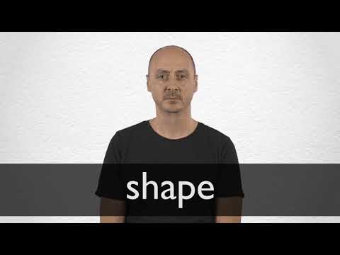 SHAPE definición y significado, shape tradução palavra