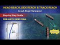 Head Reach Side Reach Track Reach Crash Stop Maneuver For Mates Exam