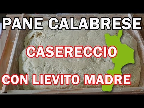 🥖Come fare il Pane Calabrese con Lievito Madre a Casa - Forno elettrico