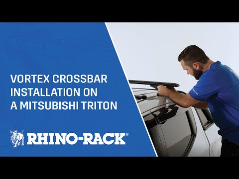 Rhino-Rack | Vortex Crossbar Installation on a Mitsubishi Triton