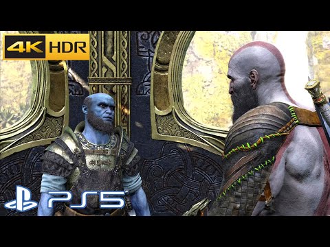 Brok Finds Out He Died in The Past & Blames Sindri For Reviving Him - God of War Ragnarok PS5 4K