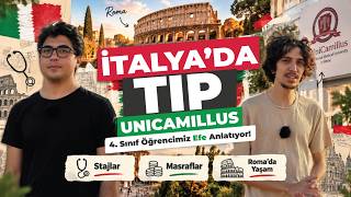 İtalya'da Tıp | UniCamillus 4. Sınıf Öğrencimiz Efe Anlatıyor! (Stajlar, Masrafl