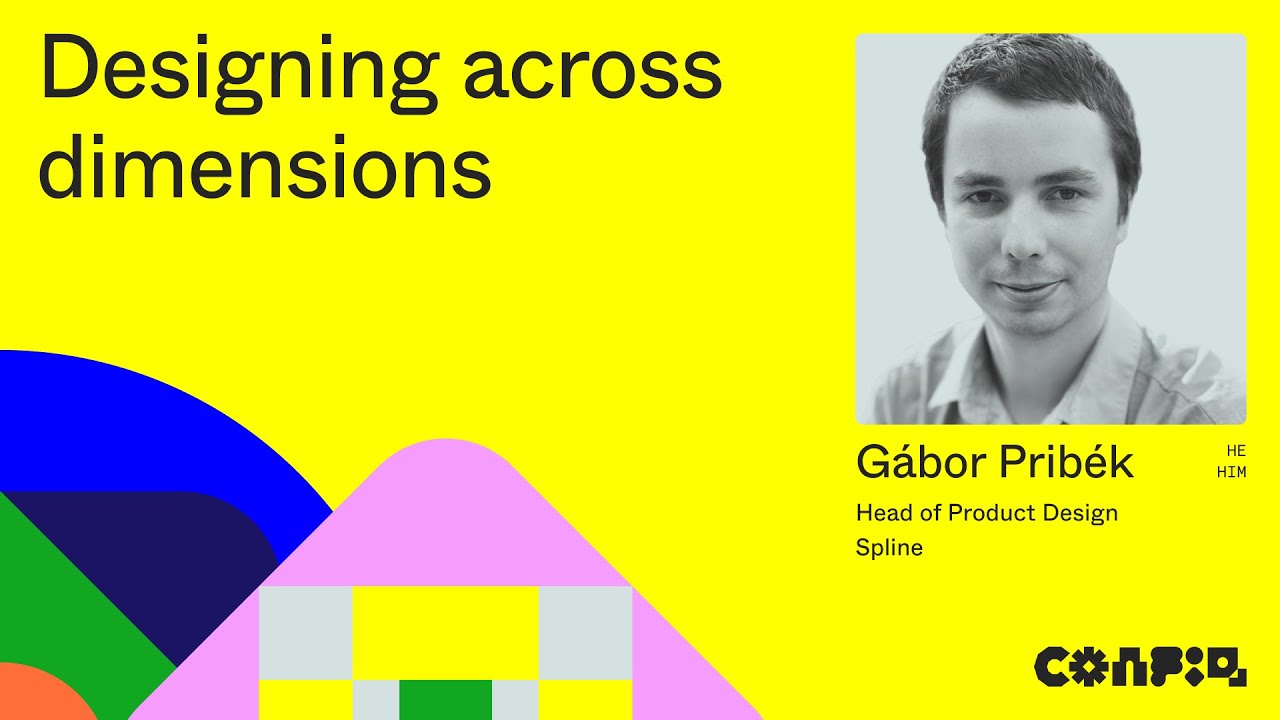 Config 2024: Designing across dimensions (Gábor Pribék, Head of Product Design, Spline) | Figma