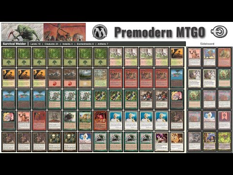 Premodern Test - Survival Welder vs Tax Rack BW