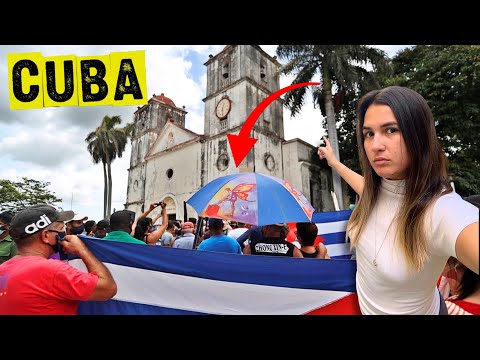 EL PUEBLO CUBANO QUE SALIÓ A LAS CALLES A PROTESTAR 🇨🇺San Antonio de Los Baños