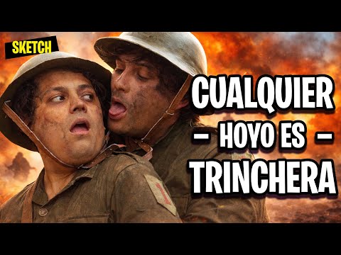 EN TIEMPOS DE GUERRA... 😏 | SKETCH QueParió! vs @enchufetv