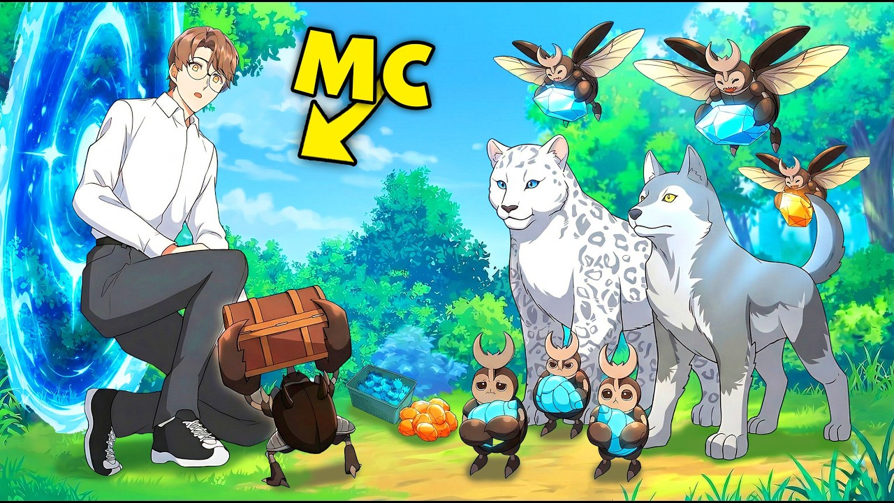 He Gets His Own Dungeon and an Army of Creatures That Gather Resources for Him! - Manhwa Recap