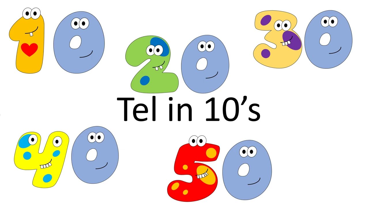 Syfers - Leer tel - Tel in 10's