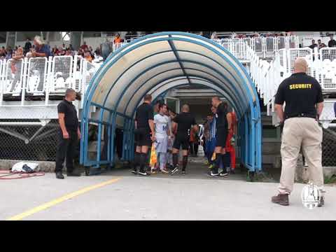 Behind the scenes at matchday at Kranjceviceva staidum