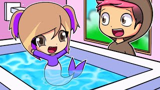 ADOPTAN a LYNA BEBÉ SIRENA en Roblox