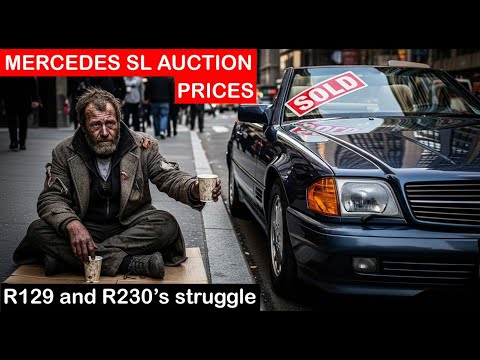 Mercedes SL Auction prices - Nov 25 Anglia Classic Car Auction. Low prices for R129's and R230's.