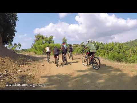 Explore peninsula of Kassandra, Halkidiki , Greece - cycling, trekking, climbing
