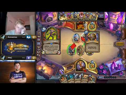 Amnesiac vs PNC - Hearthstone Grandmasters Americas - Week 6