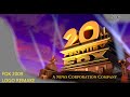 20th Century Fox 2009 2010 2011 2020 Logo Remake V26