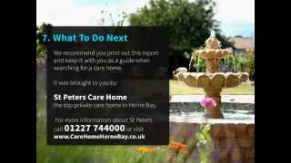 preview picture of video 'How To Find Your Perfect Care Home in Herne Bay'