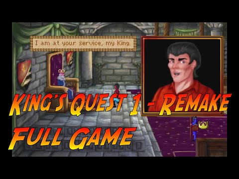 King's Quest 1 - Quest for the Crown - Remake | Gameplay Walkthrough - Full Game | No Commentary