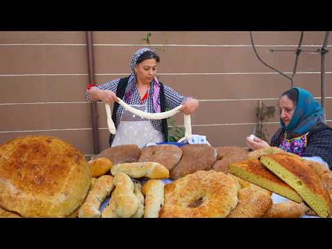 Azerbaijani cuisine: Rye Bread, Mushrooms, and a whole lamb!