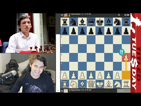Beaver's CLAW!!! GM Magnus Carlsen vs GM Grigoriy Oparin