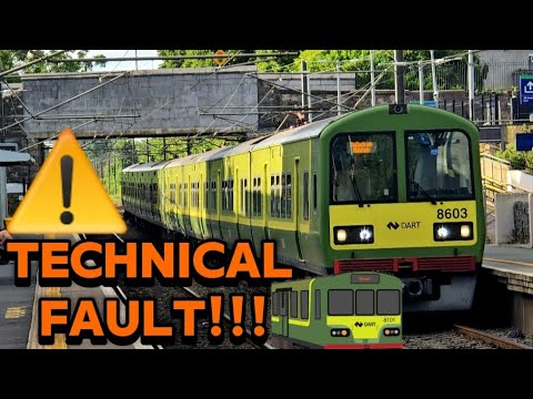 *Technical Fault* Ride from Pearse to Connolly on DART 8603!!