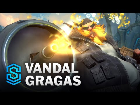 Vandal Gragas Wild Rift Skin Spotlight