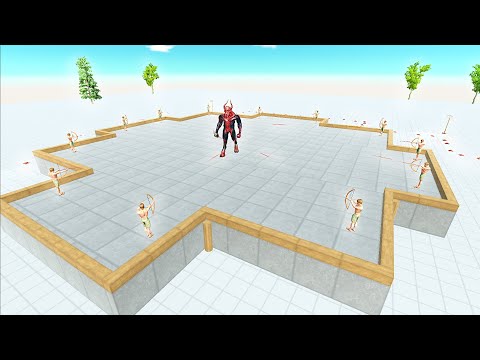 10x ARCHERS AND MINES VS EVERY UNIT | ANIMAL REVOLT BATTLE SIMULATOR GAMEPLAY